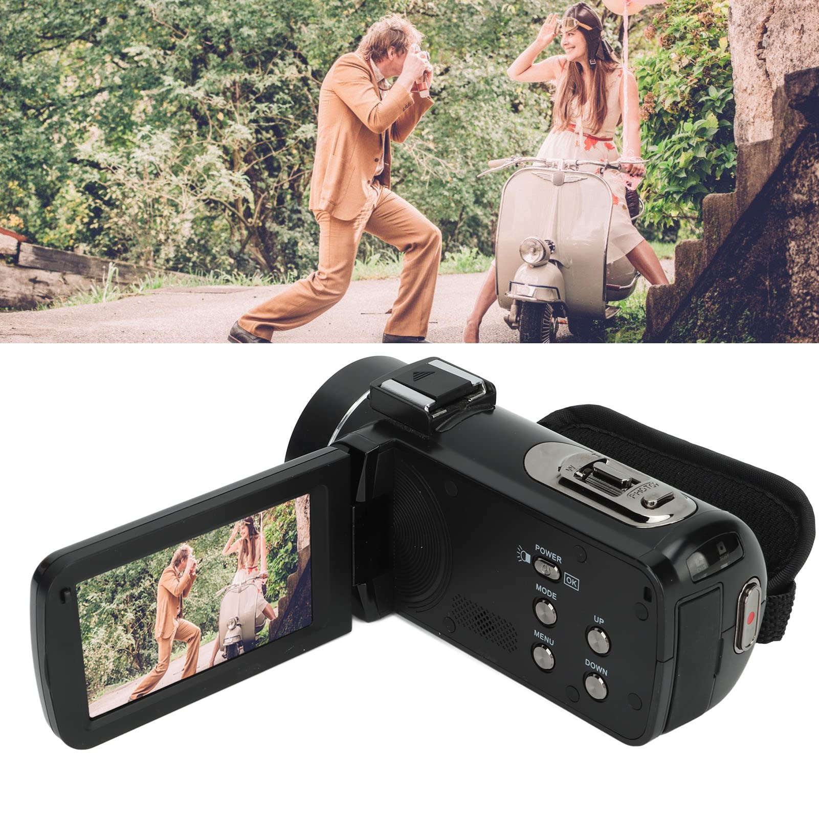 Full HD 1080P 24MP Video Camera Camcorder with 18X Zoom & 3.0