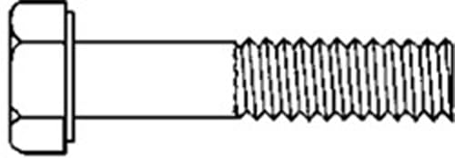 50 Pack 1/4-20 x 1-1/4 Inch Hex Head Cap Screws, 18-8 Stainless Steel, A2 Grade, Corrosion Resistant - Perfect for Furniture Assembly, Machinery Repair & DIY Projects