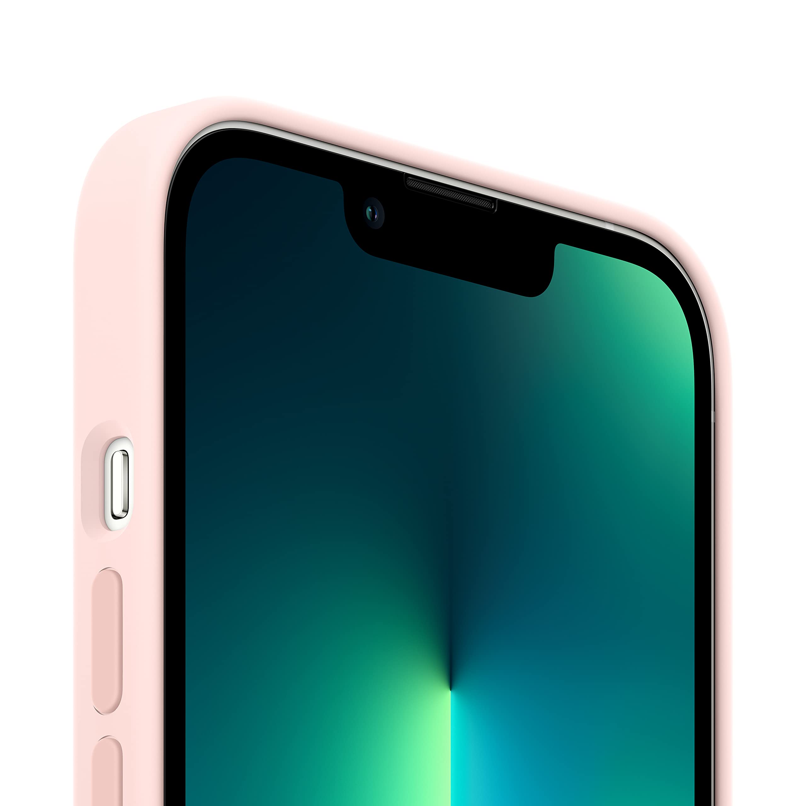 Apple iPhone 13 Pro Max Silicone Case with MagSafe - Chalk Pink | Premium Protective Cover for iPhone 13 Pro Max | Perfect for Everyday Use, Travel & Work
