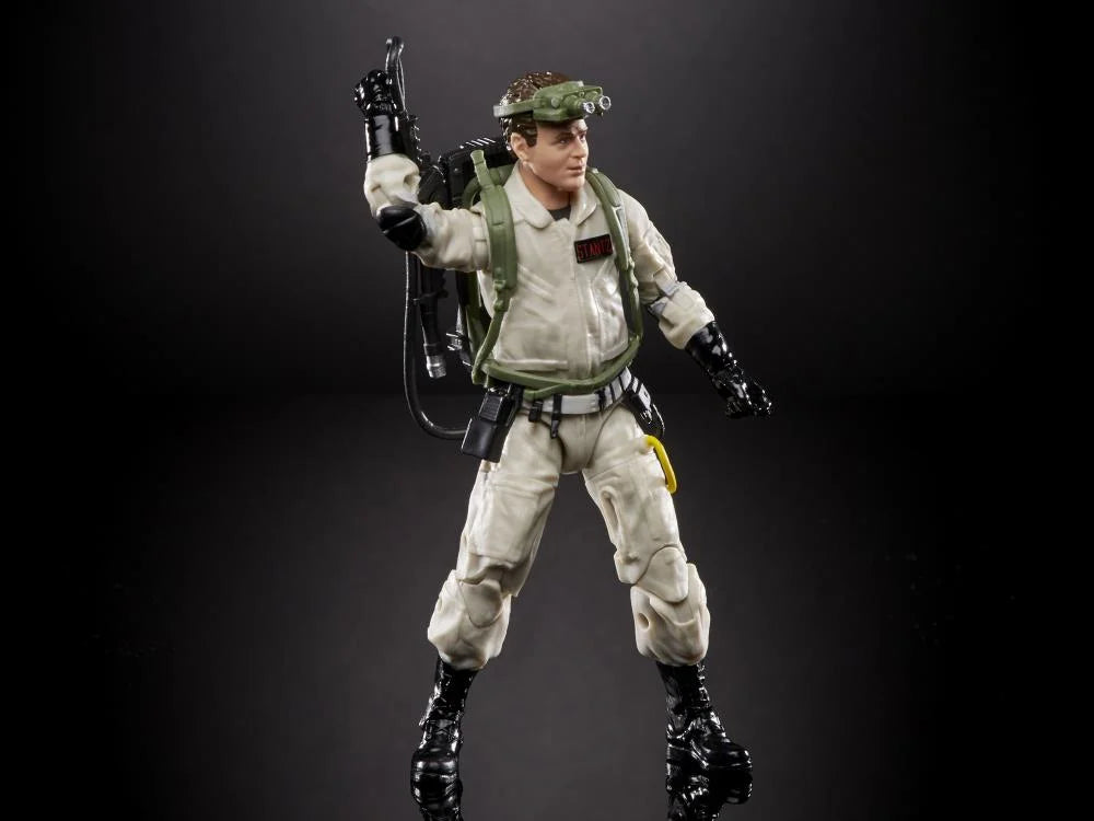 Ghostbusters Plasma Series Ray Stantz Action Figure with Terror Dog BAF - Collectible Toy for Fans, Halloween Decor, and Movie Display