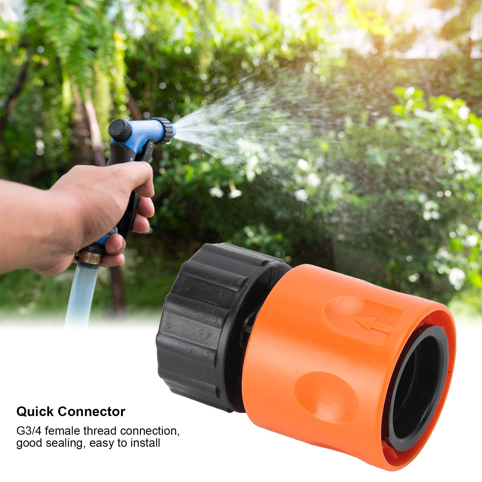 12Pcs Quick Connect Hose Couplings - G3/4