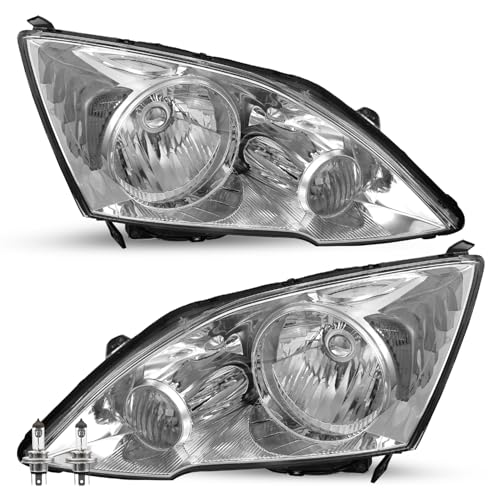 Chrome Housing with Clear Reflector