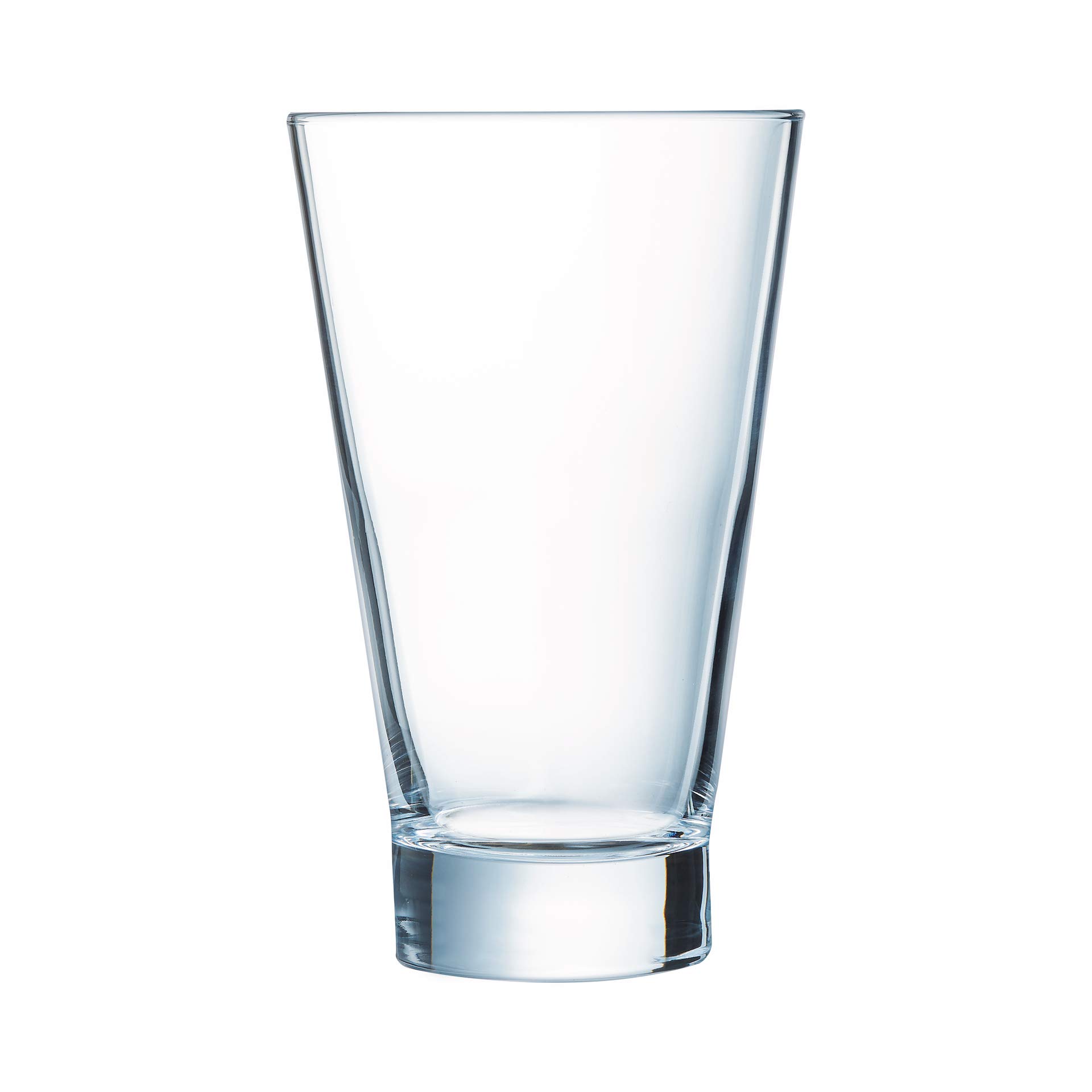 Arcoroc ARC 79698 Shetland 420ml Clear Long Drink Glasses - Set of 12 - Durable Glassware for Cocktails, Iced Tea & Entertaining - Perfect for Bars, Restaurants & Home Use