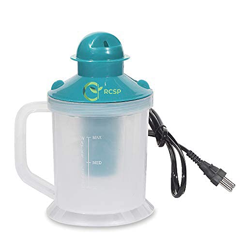 RCSP 3-in-1 Steam Inhaler Machine for Adults - Portable Vaporizer & Steamer for Cough, Cold Relief, Nasal Congestion - Perfect for Home & Travel Use (Green)
