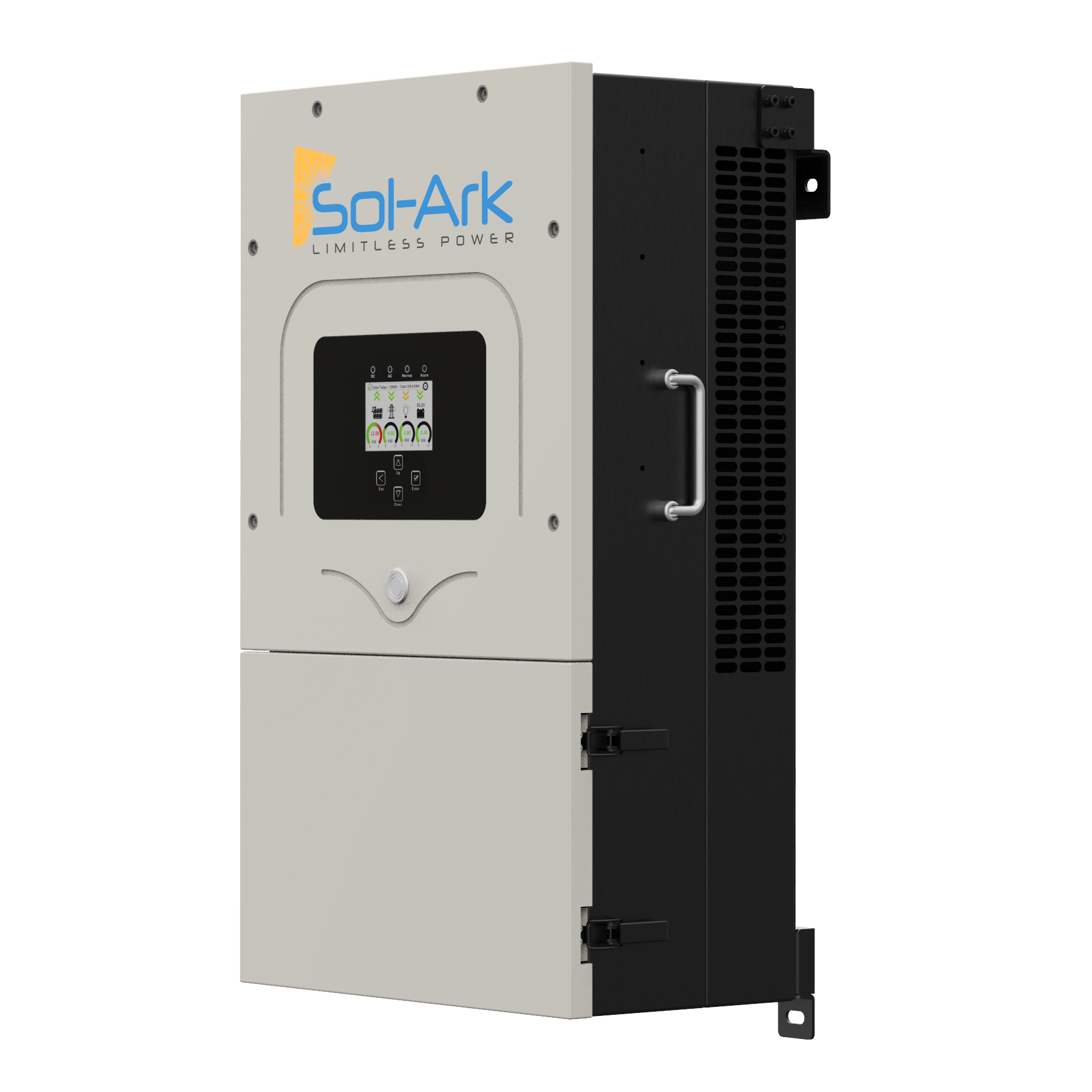 Sol-Ark 12K 2P Hybrid Solar Inverter | 12kW 2-Phase Grid-Tied Battery Backup System | Perfect for Home Solar Power & Off-Grid Energy Storage