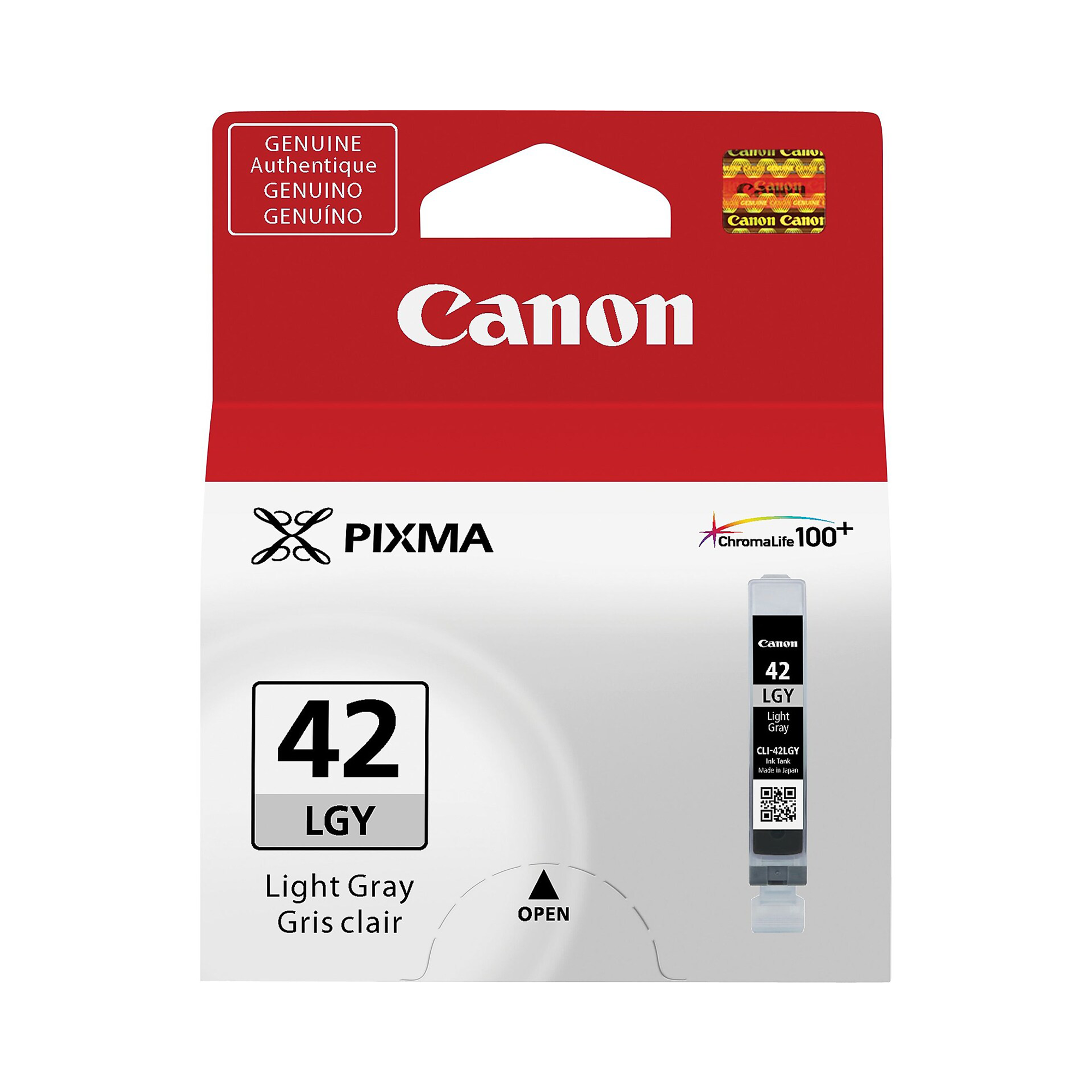 Canon CLI-42 Light Gray Ink Cartridge - High-Quality Replacement for Canon Printers | Perfect for Home, Office & Photo Printing