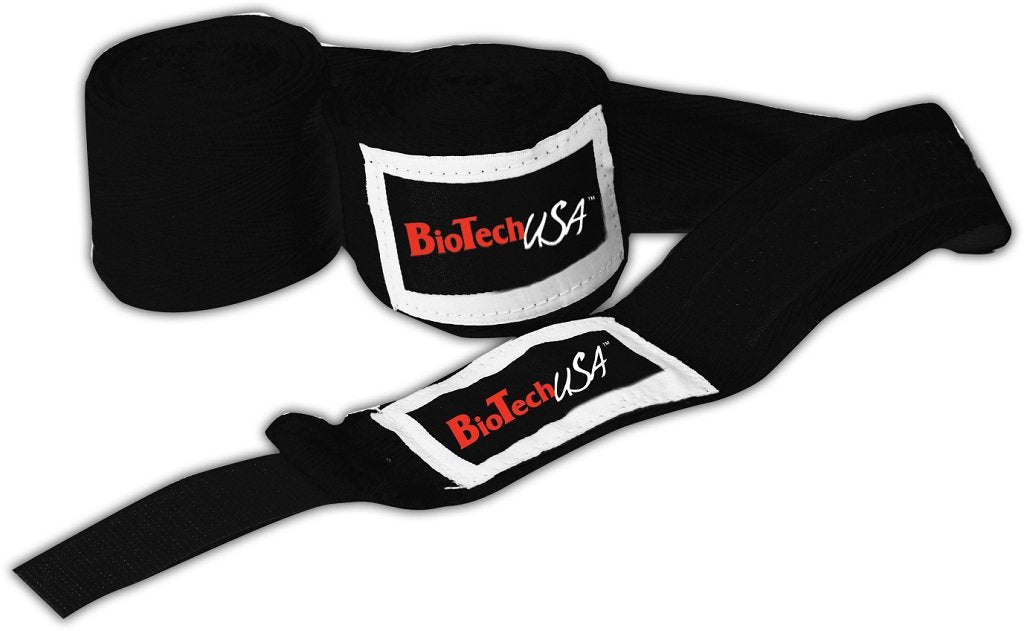 BioTechUSA Knee Support Bands - 2 Pack, 5-Inch Wide for Joint Pain Relief & Stability - Ideal for Running, Gym Workouts & Sports Recovery