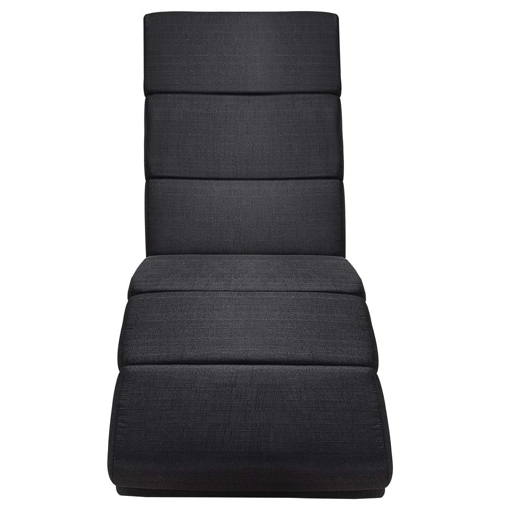 Casaria Méridienne London Chaise Lounge - Modern Relaxation Chair for Living Room, Anthracite Design - Perfect for Home Décor & Cozy Reading Nook
