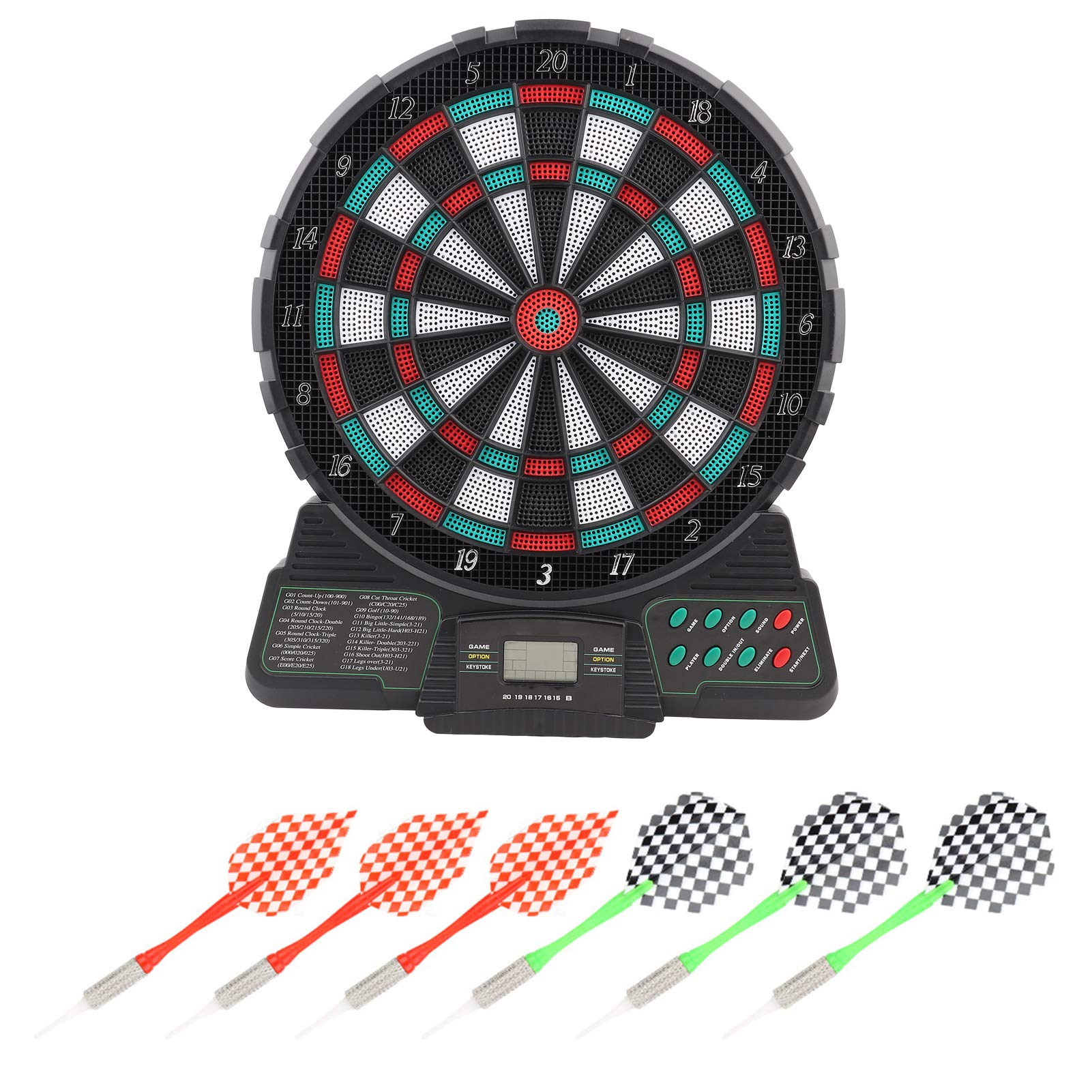 159-in-1 LCD Electronic Scoreboard with Automatic Scoring - Digital Display Board for 1-8 Players - Perfect for Bars, Game Rooms & Public Spaces