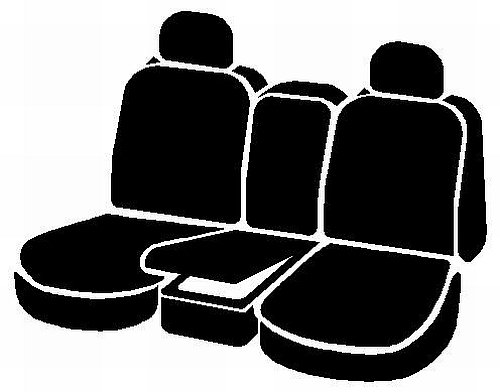 Fia OE39-27 Gray Custom Fit Front Seat Cover 40/20/40 Split Bench - Premium Tweed Fabric for Trucks & SUVs | Perfect for Road Trips, Work Commutes & Outdoor Adventures