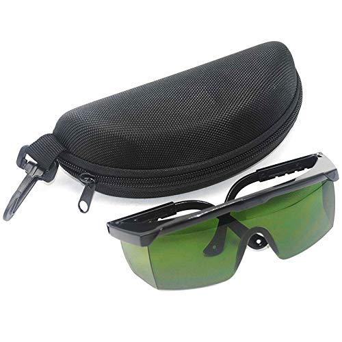 Blue Laser Safety Goggles - 400nm 405nm 445nm 450nm Violet Blue Diode Laser Eye Protection Glasses for Lab, DIY Projects & Laser Engraving