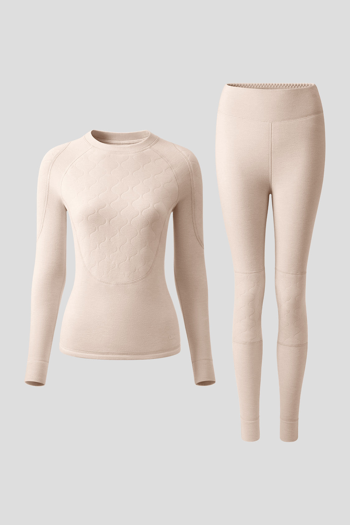 HeatNest Women's Ultra Warm Down Base Layer Set - Thermal Underwear for Extreme Cold Weather - Perfect for Skiing, Hiking & Winter Outdoor Activities