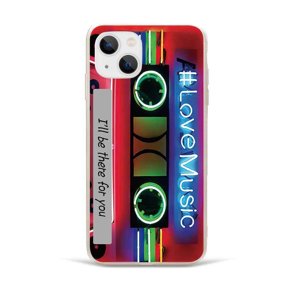 Vintage Cassette Tape Phone Case for iPhone 11/12/13 Pro Max - Custom Text Personalized Case - Unique Gift for Music Lovers & 80s Retro Fans - Perfect for Concerts, Parties & Nostalgic Style