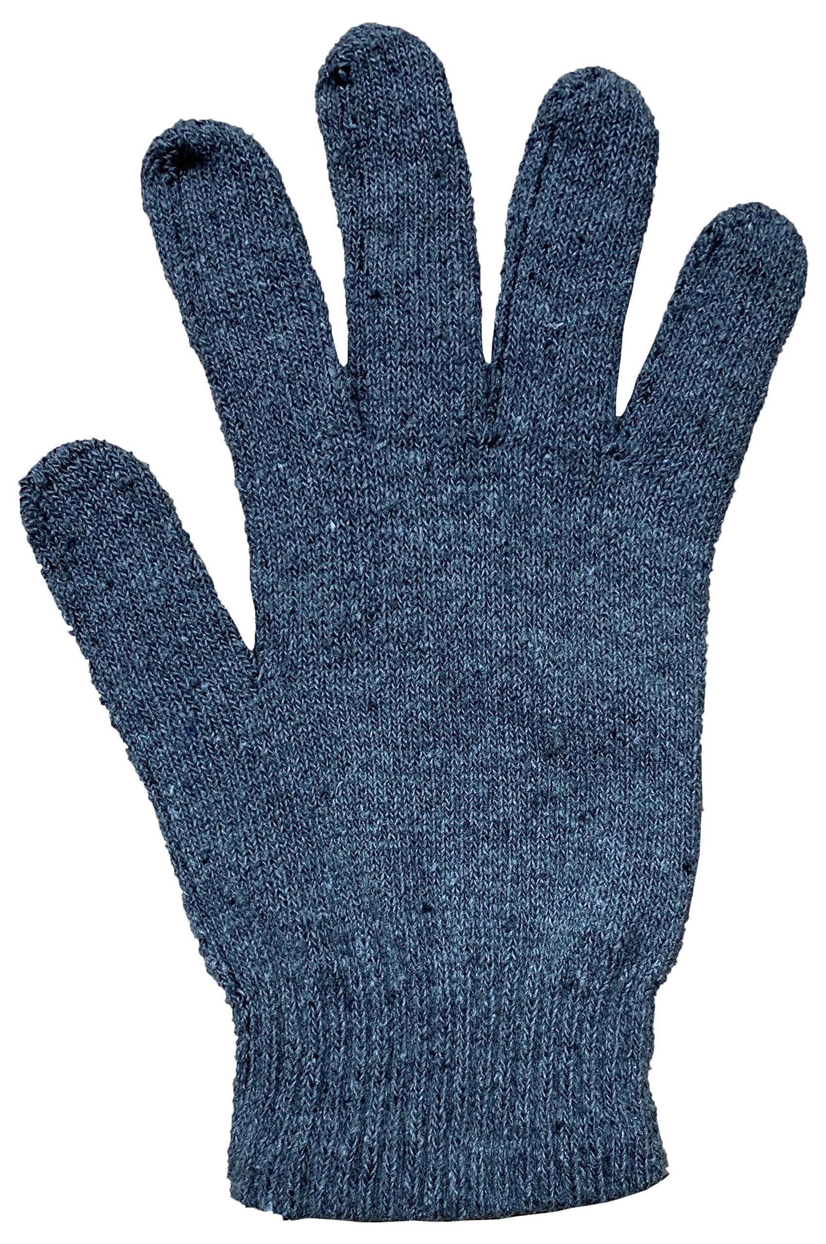 48 Pack Thermal Winter Gloves for Men & Women - Warm, Stretchy Bulk Wholesale Gloves - Perfect for Outdoor Activities, Skiing, Snowboarding & Cold Weather Protection