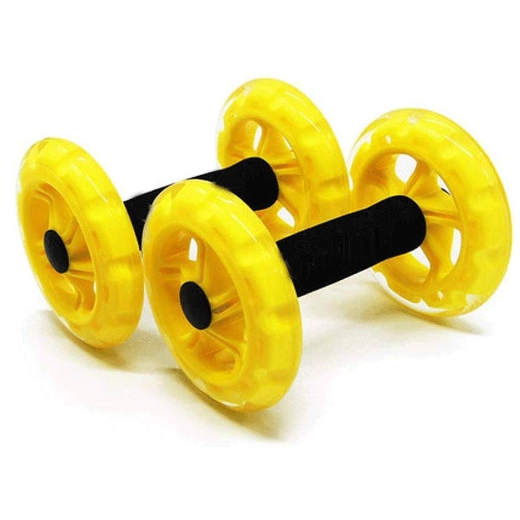 YDHWY Ab Wheel Roller for Abs Workout - Double Wheel Core Exercise Equipment for Home Gym & Fitness Training - Perfect for Abdominal Muscle Training, Core Strengthening & Weight Loss