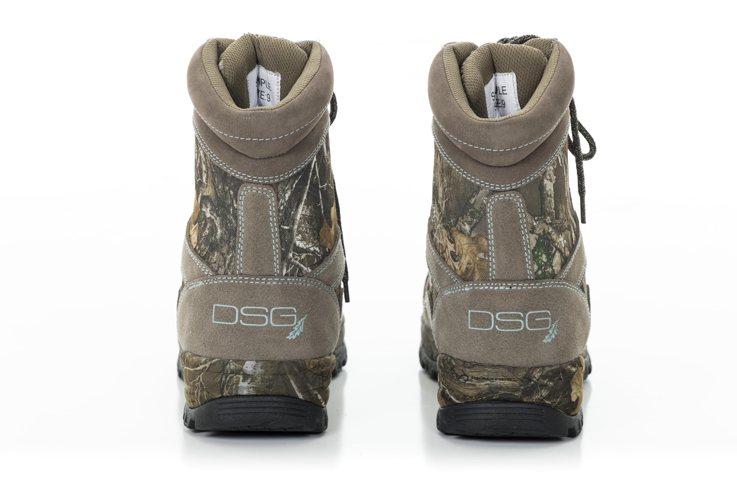 Women's Waterproof Insulated Hunting Boots - 1400g Thinsulate, Lace-Up Design, Non-Slip Traction Grip Sole for Cold Weather Outdoor Activities | Ideal for Hunting, Hiking & Winter Adventures