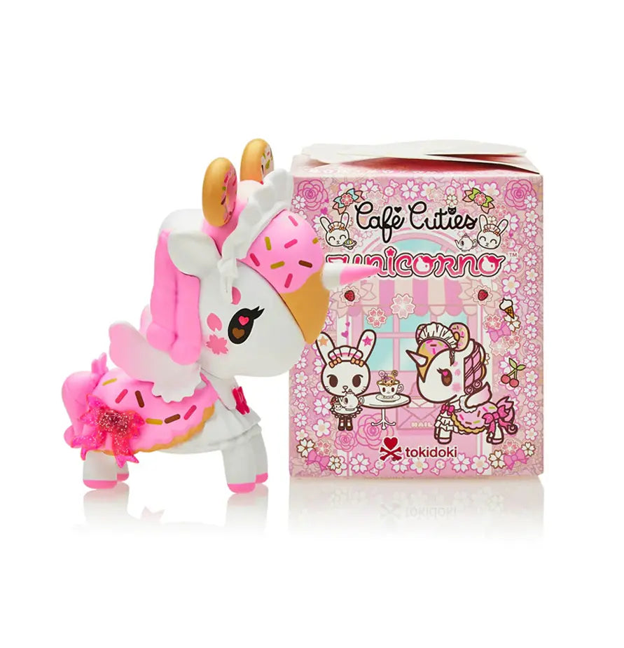 Cafe Cuties Unicorno Mystery Blind Box Collectible Figure - Cute Kawaii Unicorn Toy for Girls, Kids Gift & Surprise Party Favors (Perfect for Birthday, Christmas & Collectors)