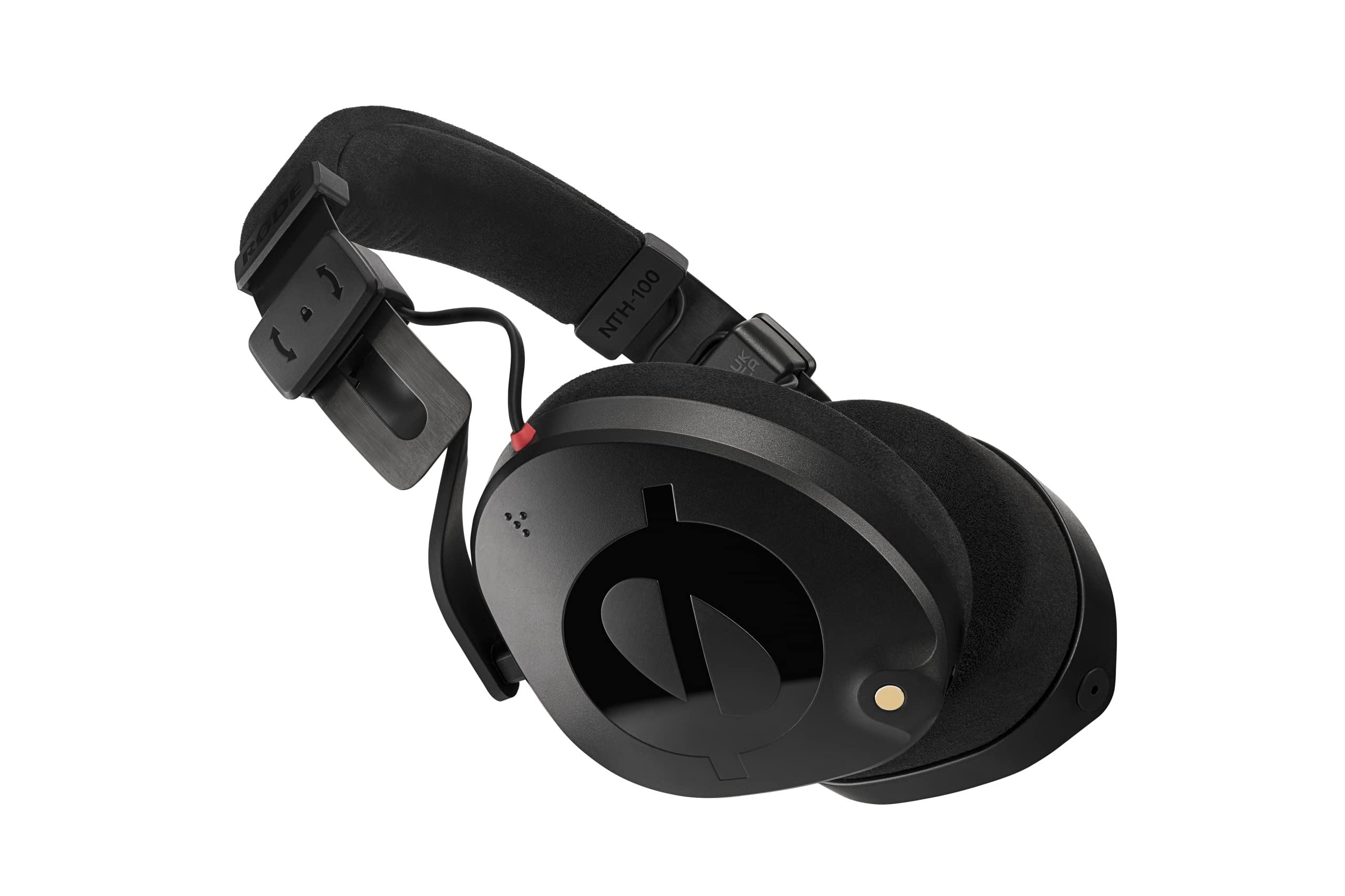 RØDE NTH-100 Professional Over-Ear Studio Headphones for Content Creators - Perfect for Music Production, Podcasting, Audio Mixing & Recording - Premium Sound Isolation for Home & Studio Use (Black)
