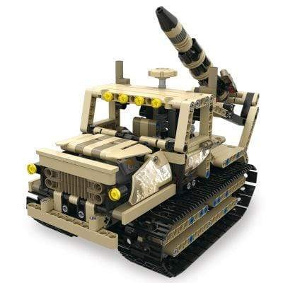 Mould King 13012 Building Blocks Set - Armor Tank Model Kit for Adults & Kids | Military Vehicle Toy for Collectors, DIY Projects & Battle Scenes