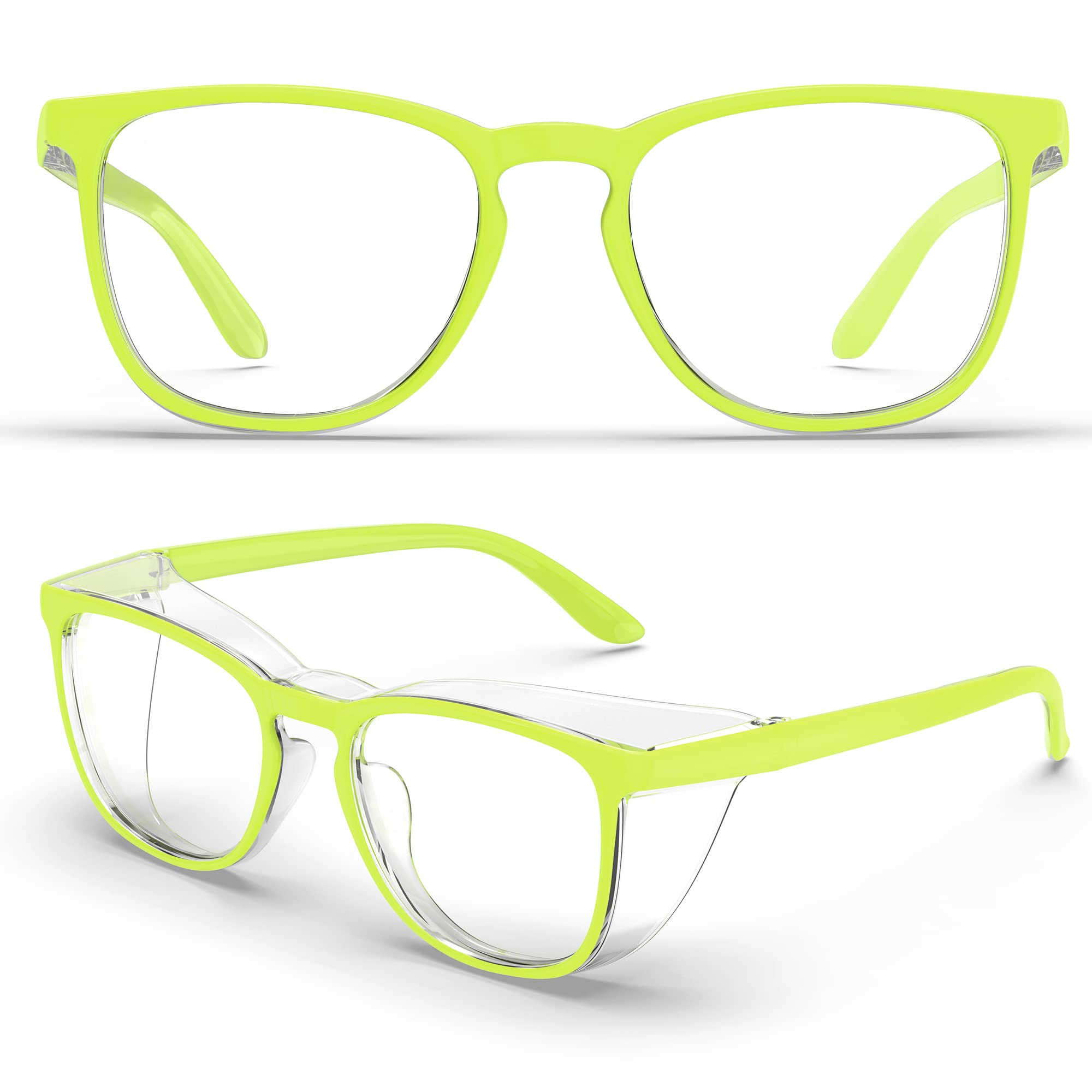 Stylish Safety Glasses - Clear Anti-Fog Anti-Scratch Protective Eyewear for Men & Women | Perfect for Construction, Woodworking, and DIY Projects
