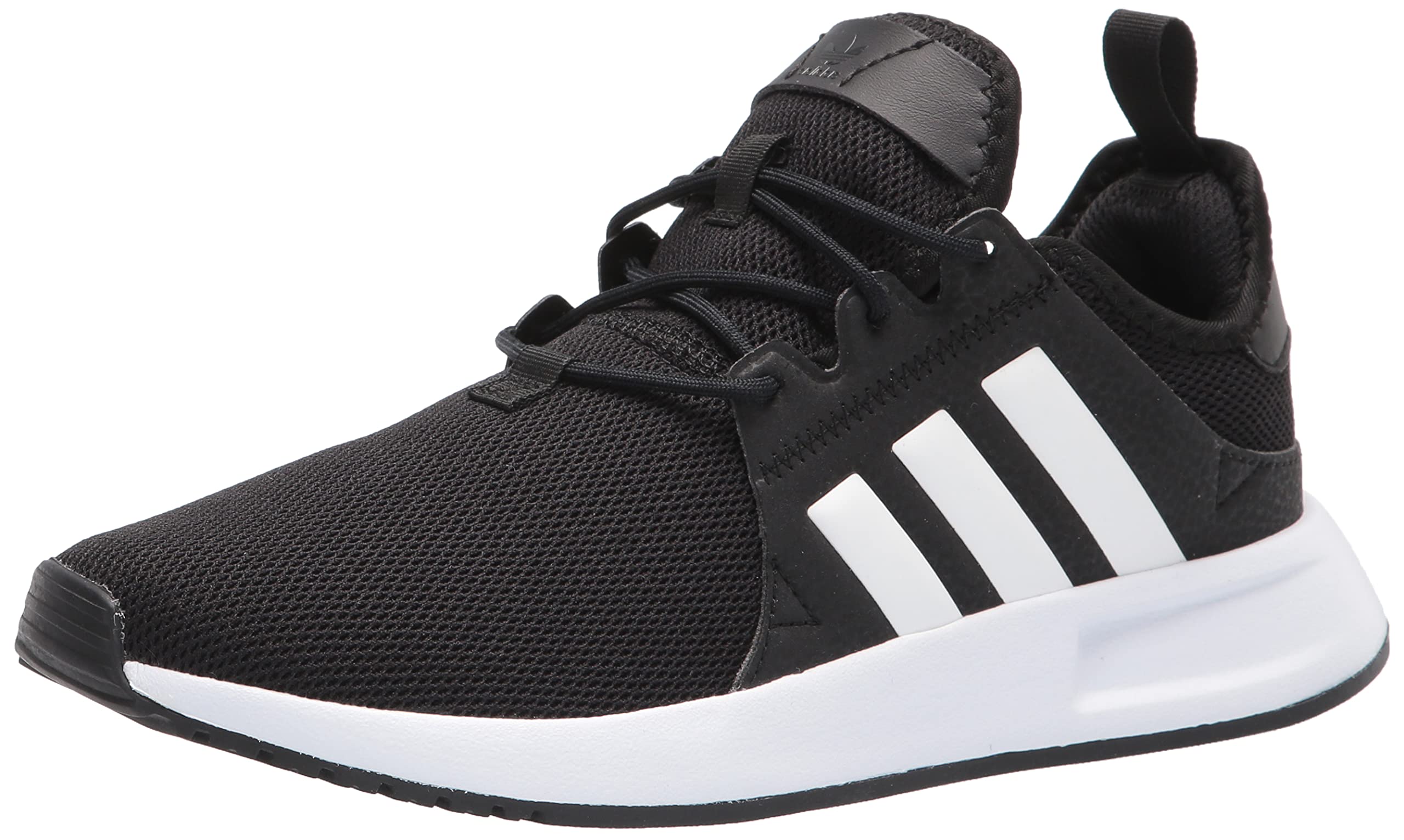 Adidas Kids Boys X_PLR Lace Up Sneakers - Black Casual Shoes for Boys | Comfortable Athletic Sneakers for School, Play & Everyday Wear