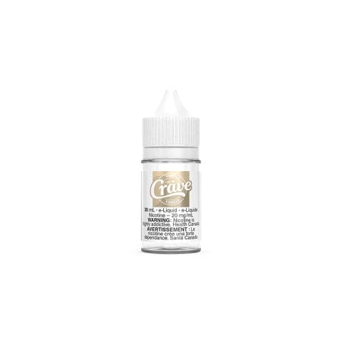 Vanilla Salt Nicotine E-Liquid - Crave Salts 30mL (Ontario) | Smooth Vape for Pod Systems & Disposable Vapes