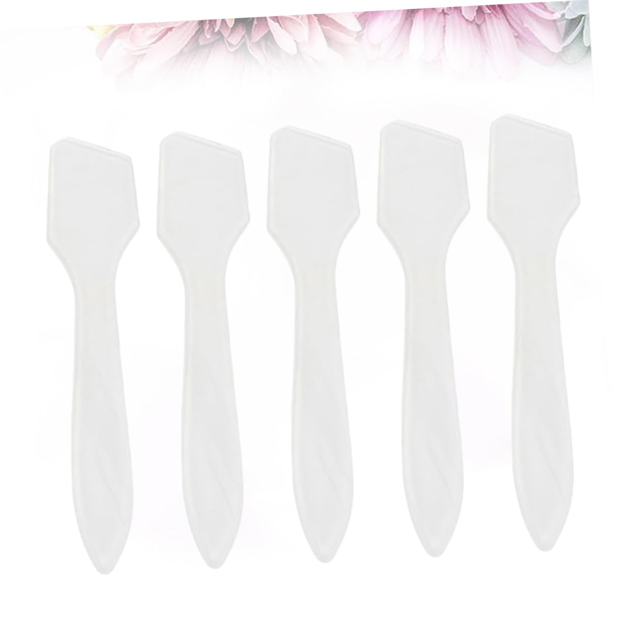 Plastic Skincare Spatula & Facial Cream Dispenser - Mask Applicator Tool for Women | Perfect for Applying Serums, Creams & Sheet Masks