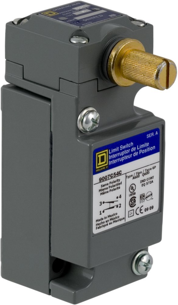 Heavy Duty NEMA Limit Switch 9007C54C - Full Size, 1 Pole, Maintained Rotary Head for Industrial Machinery and Automation Systems