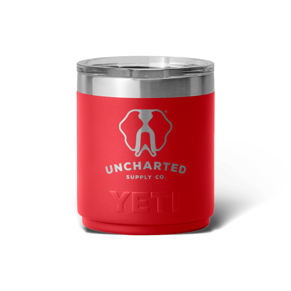 Limited Edition YETI Rambler X Uncharted Stainless Steel Vacuum Insulated Tumbler - Keeps Drinks Hot/Cold for Hours - Perfect for Camping, Hiking & Outdoor Adventures