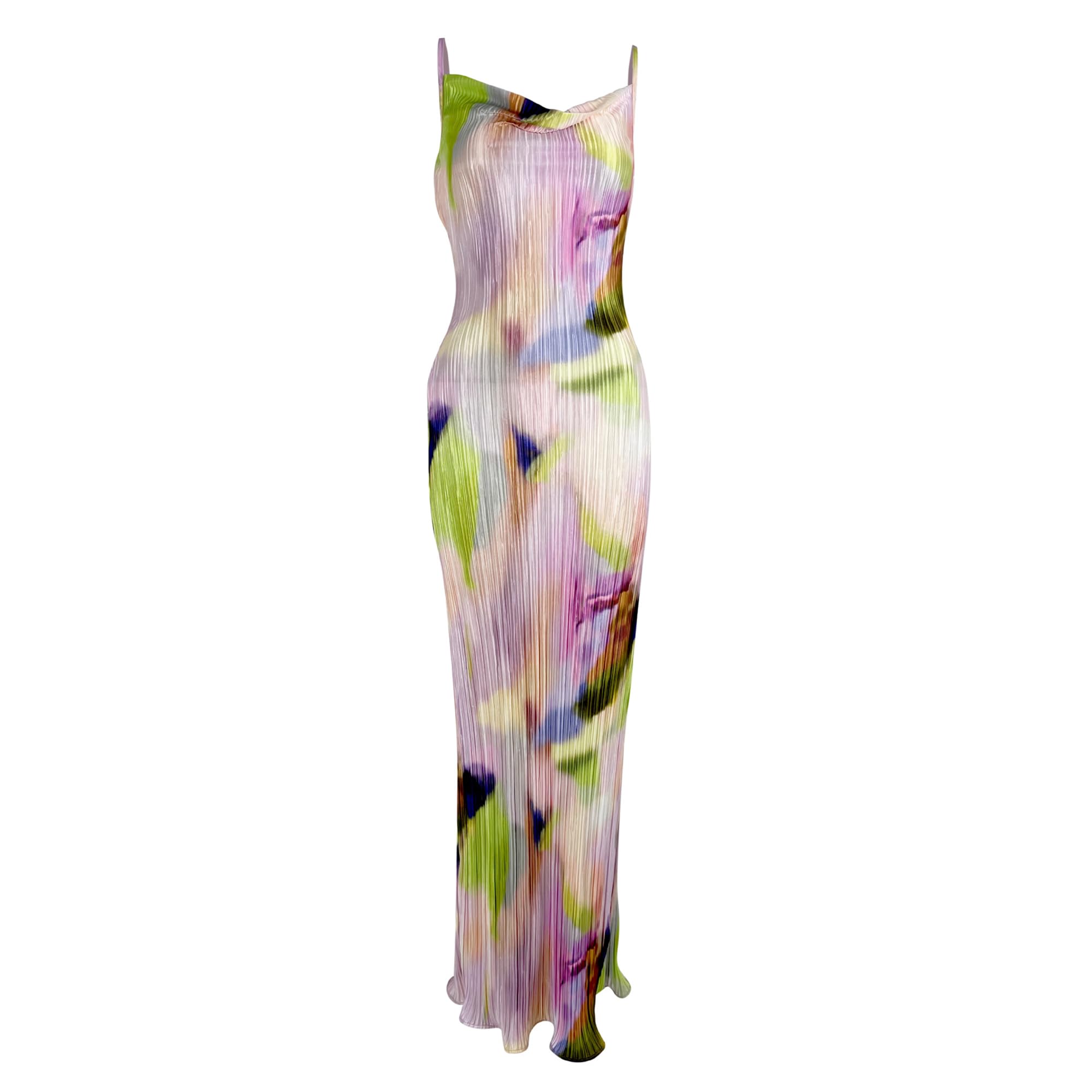 Elegant Cowl Neck Maxi Dress with Sexy Strap Shoulder & Pleated Detail - Women's Summer Wedding Guest Dress for Beach Parties & Evening Events