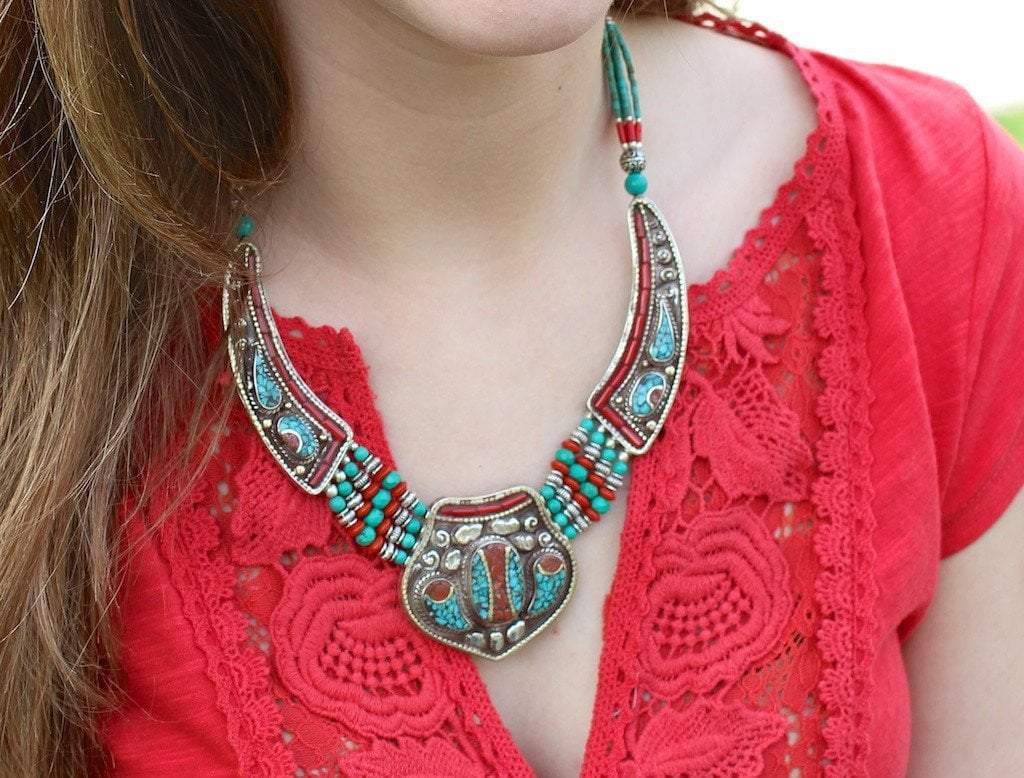 Exquisite Karma Dolma Necklace - Tibetan Buddhist Pendant for Meditation & Spiritual Protection - Perfect for Yoga, Mindfulness & Gift Giving