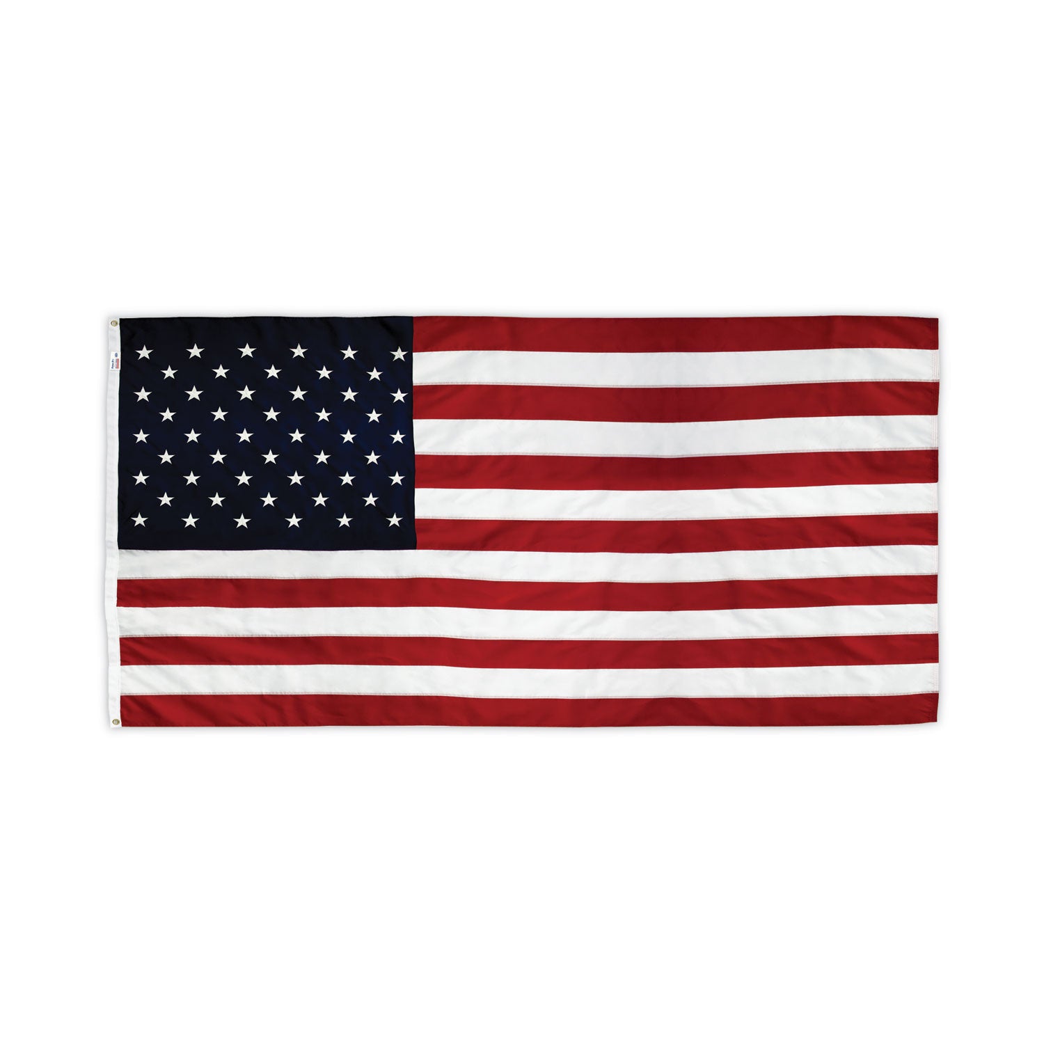 Advantus Heavyweight Nylon All-Weather American Flag 96x60 Inch - Durable Outdoor US Flag for Patio, Garden & Backyard Decor
