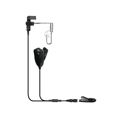 EP4033QR Cougar Professional 2-Wire Earpiece Kit with Quick Release for Motorola HT1250 & HT1550 Series - Perfect for Security, Construction & Two-Way Radio Communication