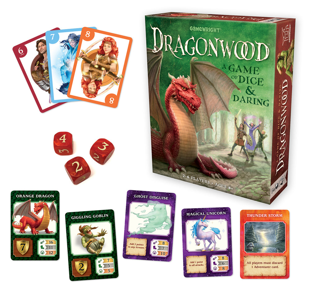 Dragonwood Card Game by Gamewright - Fun Strategy Game for Kids Ages 8+ | Perfect for Family Game Nights & Birthday Parties