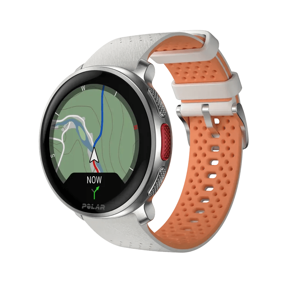 Polar Vantage V3 Premium Multisport GPS Watch with Heart Rate Monitor - Sunrise Apricot Color for Running, Cycling, Swimming & Fitness Tracking