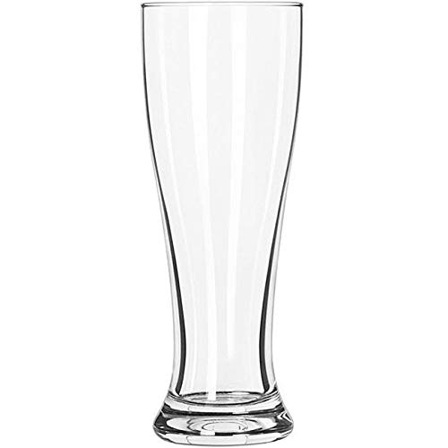 Libbey 1604 - 16 oz Pilsner Beer Glass Set of 24 (2 Dozen) - Perfect for Bars, Restaurants, and Home Beer Tasting Parties