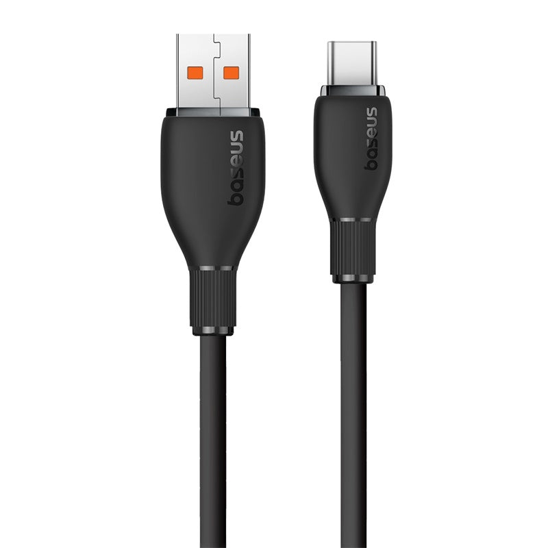 Baseus 100W USB to Type C Fast Charging Cable 1.2M (3.9ft) - PD Compatible, High-Speed Data Sync, Durable Nylon Braided - Perfect for iPhone 15/14/13, Samsung Galaxy, iPad, MacBook & More