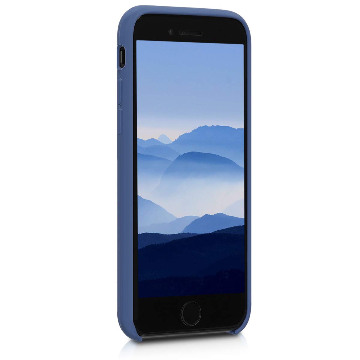 kwmobile Premium TPU Silicone Case for Apple iPhone SE (1st Gen 2016) / iPhone 5 / iPhone 5S - Soft Protective Phone Cover in Cornflower Blue - Perfect for Everyday Use, Work & Travel