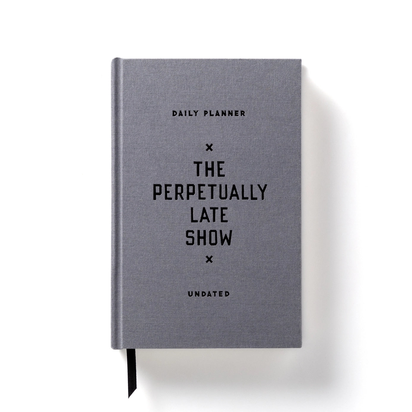 Brass Monkey The Perpetually Late Show Undated Planner - Premium Standard Weekly/Monthly Organizer for Productivity, Time Management & Goal Tracking - Perfect for Students, Professionals & Busy Moms