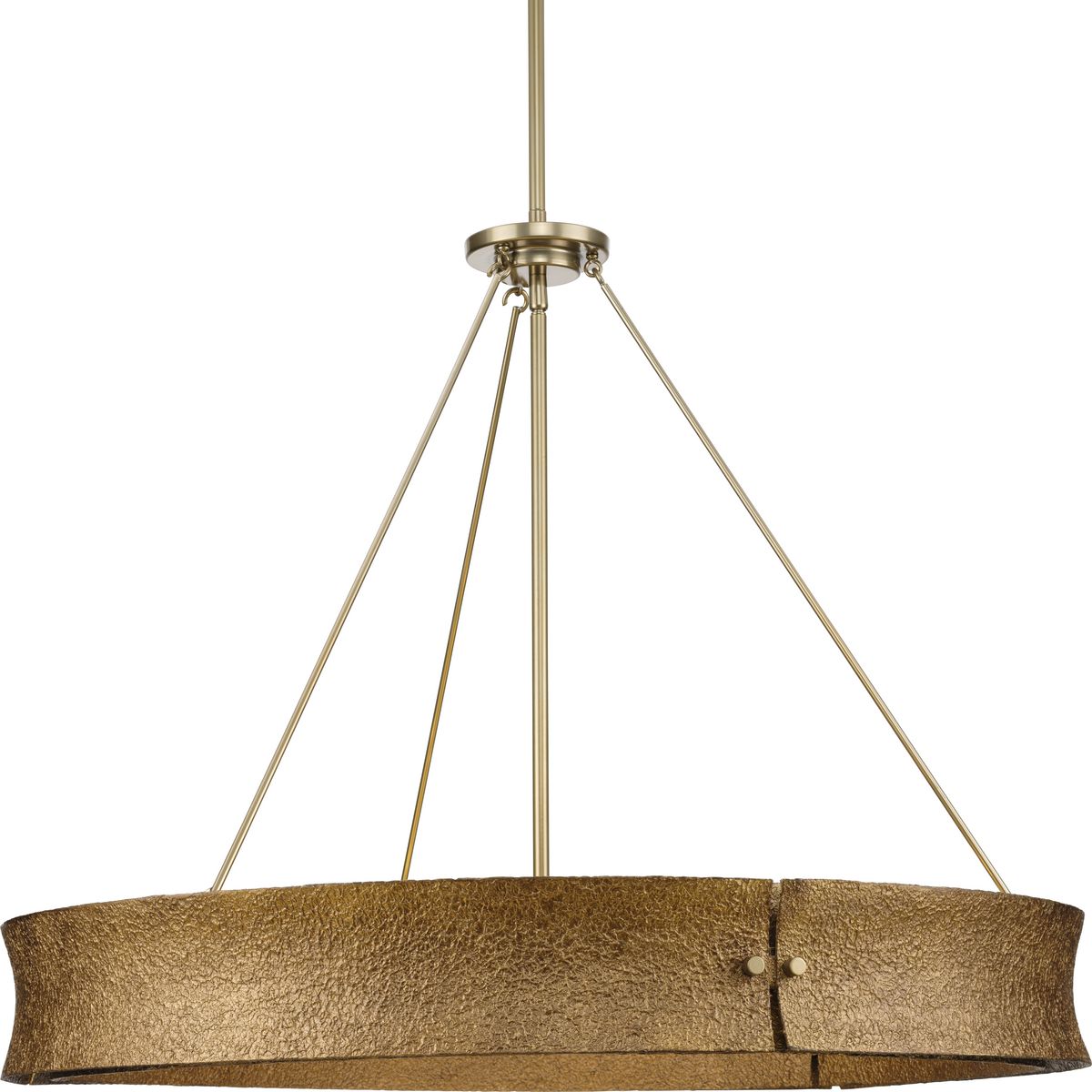 Lusail Collection Six Light Chandelier - Modern Crystal Ceiling Lighting Fixture for Dining Room, Living Room & Bedroom | Elegant Home Decor Lighting Solution