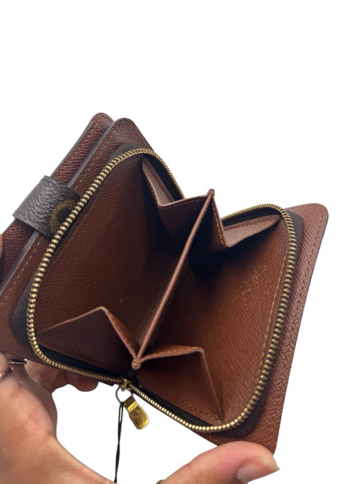 Louis Vuitton Zippy Monogram Compact Wallet for Women - Genuine Leather Zip Around Coin Purse & Card Holder - Perfect for Everyday Use, Travel & Gift Giving