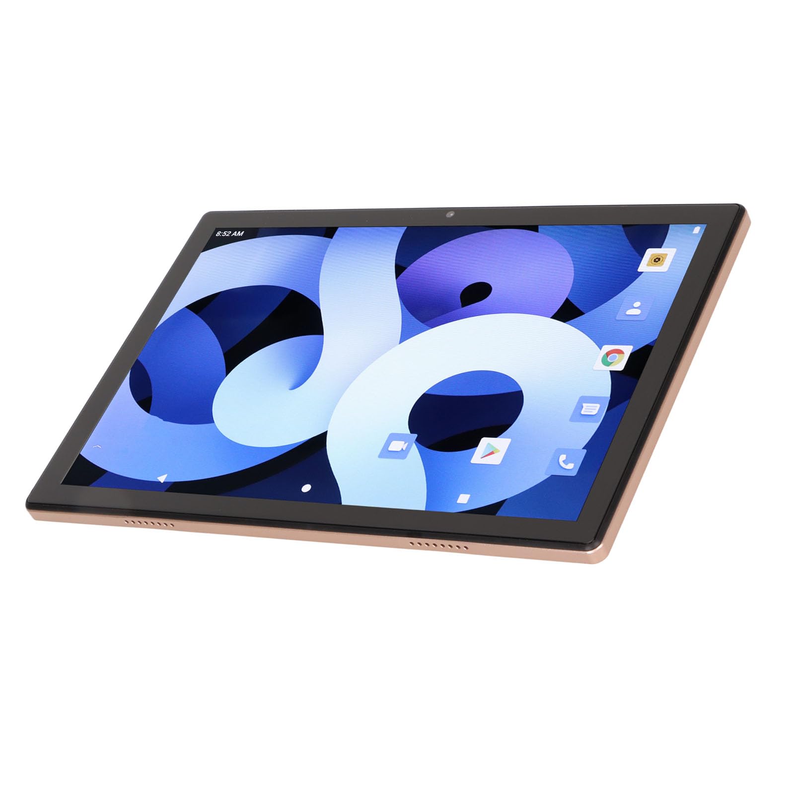 SHYEKYO 10.1 Inch Android 13.0 Tablet - 12GB RAM 512GB Storage Dual SIM Card Support for Work & Entertainment (Gold) | Perfect for Video Streaming, Online Classes & Business Meetings