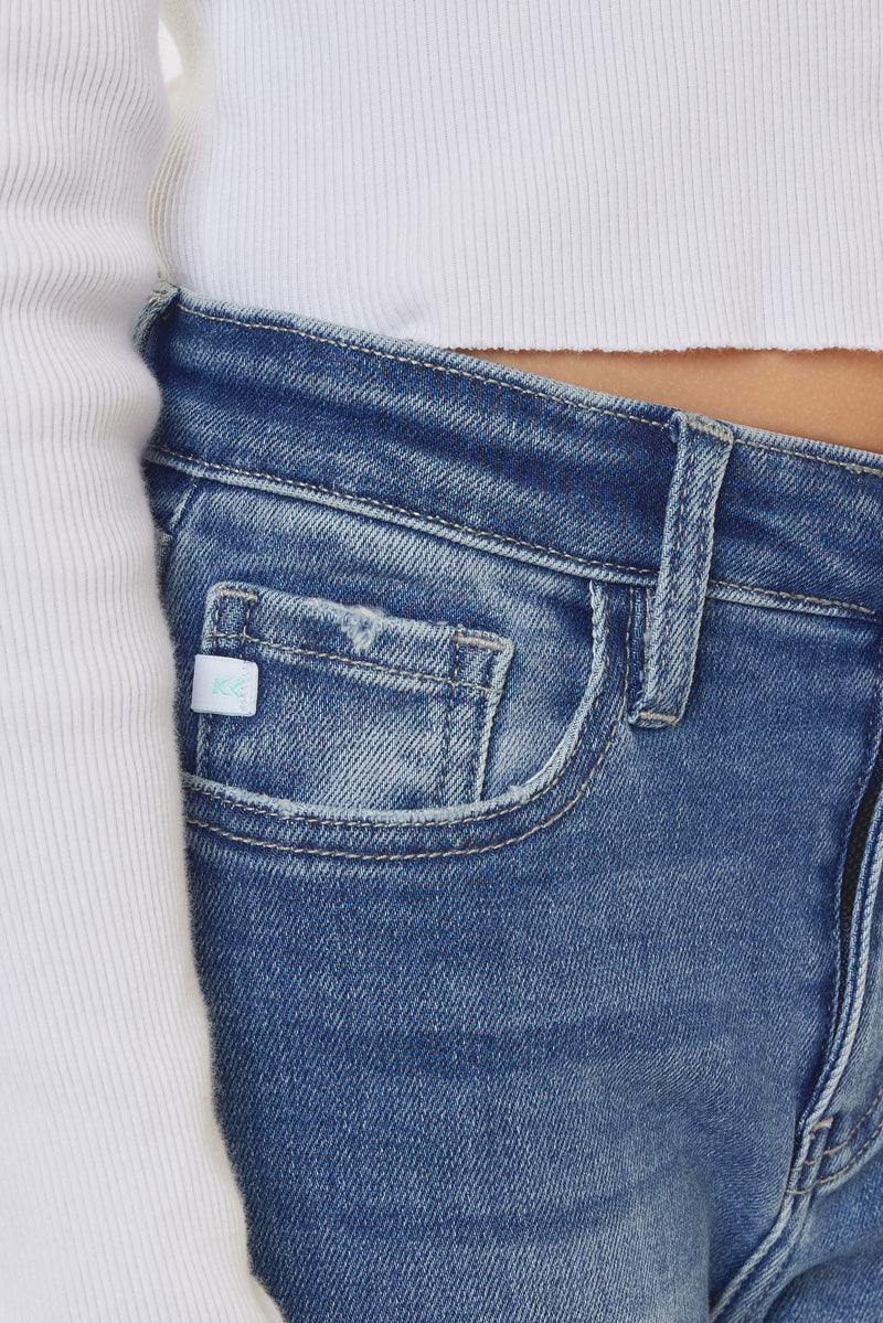 Cole High Rise Ankle Skinny Jeans for Kids - Trendy Stretch Denim Pants for Girls & Boys - Perfect for School, Playdates & Casual Outfits