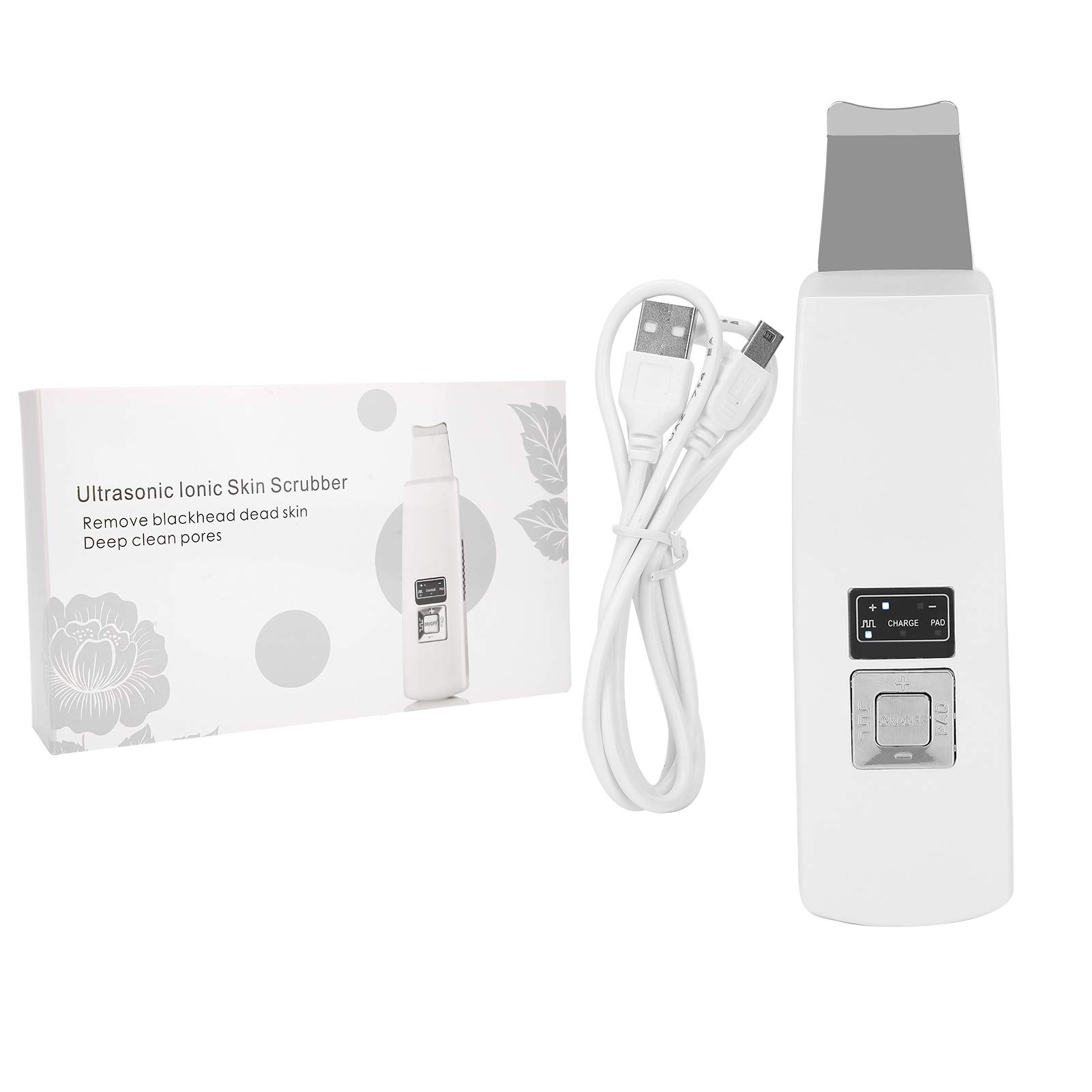 Rechargeable Blackhead Remover & Pore Cleaner - Electric Skin Scrubber for Women's Facial Care | Perfect for Daily Skincare Routine & Spa Treatments