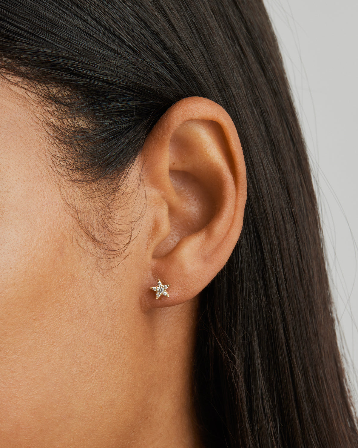 9K Solid Gold Lab-Grown Diamond Stud Earrings for Women – Hypoallergenic & Durable Everyday Jewelry for Work, Parties & Special Occasions