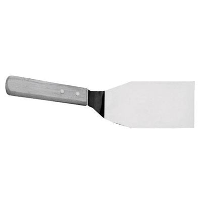 7.5 x 3 Inch Solid Flexible Turner Spatula - High Heat Resistant Kitchen Utensil for Flipping Pancakes, Burgers & Eggs - Perfect for Non-Stick Pans & Grills