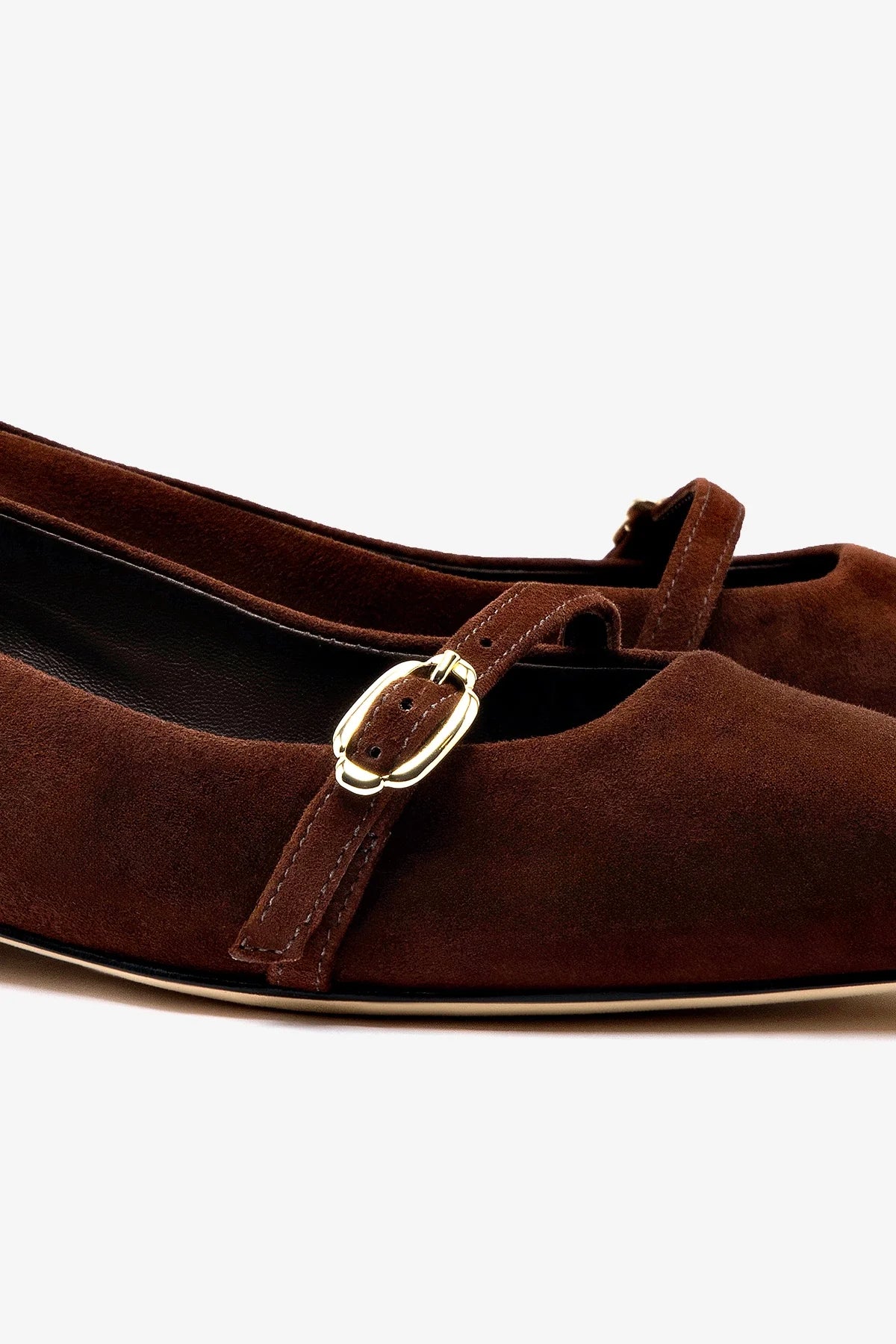 Brown Suede Irene Flat Shoes for Women - Comfortable & Stylish Loafers for Casual Wear, Office & Travel