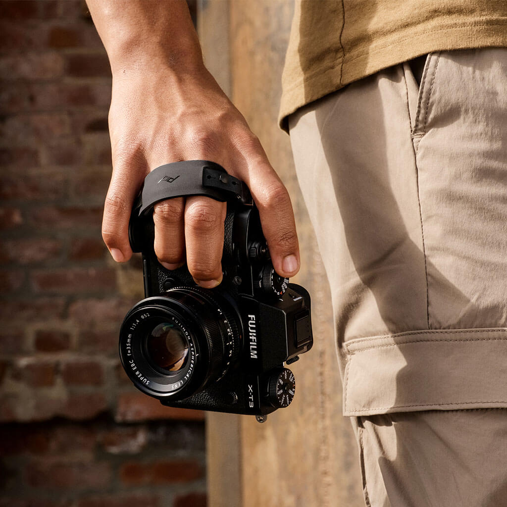 Peak Design Micro Clutch - Compact Camera Strap for DSLR & Mirrorless Cameras - Secure & Adjustable Hand Strap for Photography, Travel & Outdoor Adventures