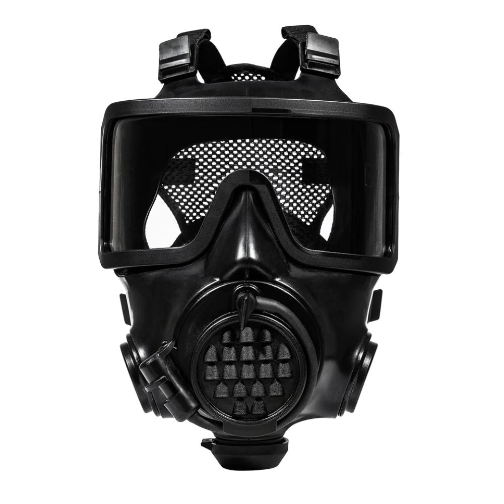 Mira Safety CM 8M Full Face Respirator Mask - Military Grade Gas Mask with NATO Thread Filters, NVG Compatible for Tactical, Industrial & Emergency Use