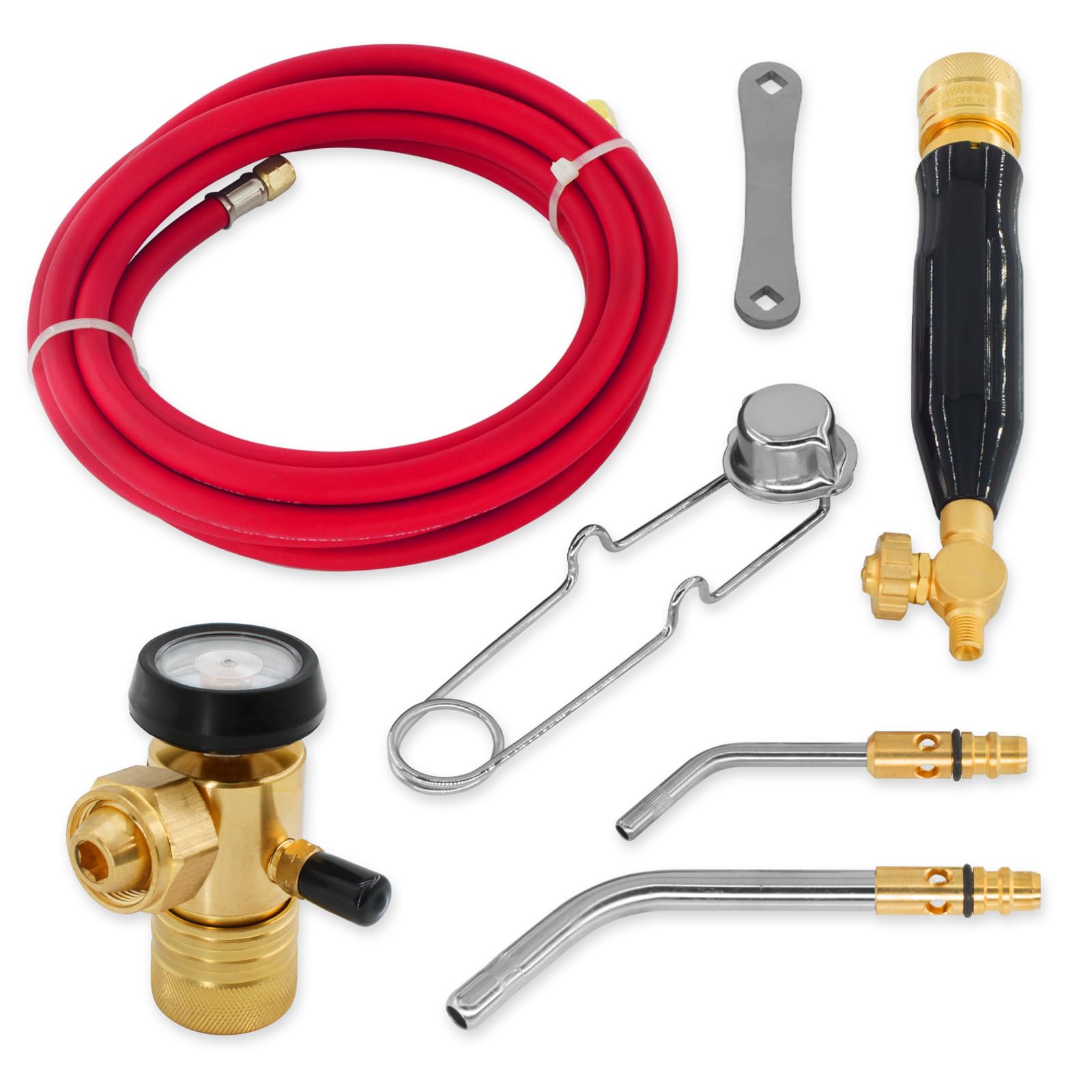 Professional X-3B Air Acetylene Torch Kit - High-Quality Fuel Gas Welding & Cutting Kit for Metalworking, Plumbing, and DIY Projects